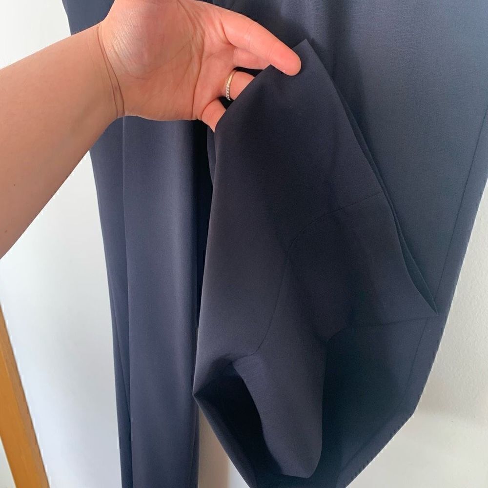 HUGO Boss men’s navy wool dress pant The Jam75/Sharp3 28” inseam - Picture 13 of 15